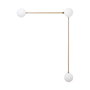 Opviq Domino - 11049 Lámpara de pared vintage cobre